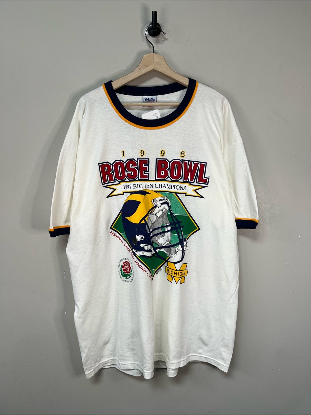 Vintage 1998 Rose Bowl NCAA Tee